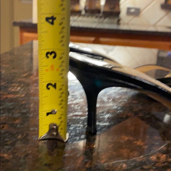 Jimmy Choo kitten heel mule sandals in black 39 - Picture 7 of 8